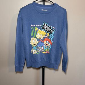 Women's Nickelodeon Blue Rugrats Graphic Sweatshirt S